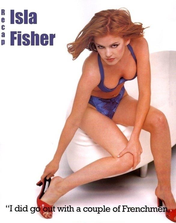 Isla Fisher nude. Photo - 8