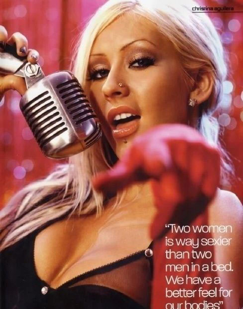 Christina Aguilera nude. Photo - 26