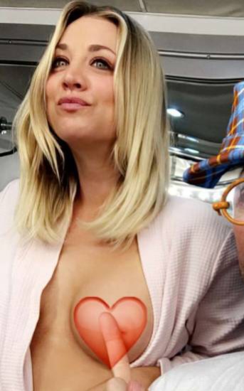 Kaley Cuoco nude. Photo - 20