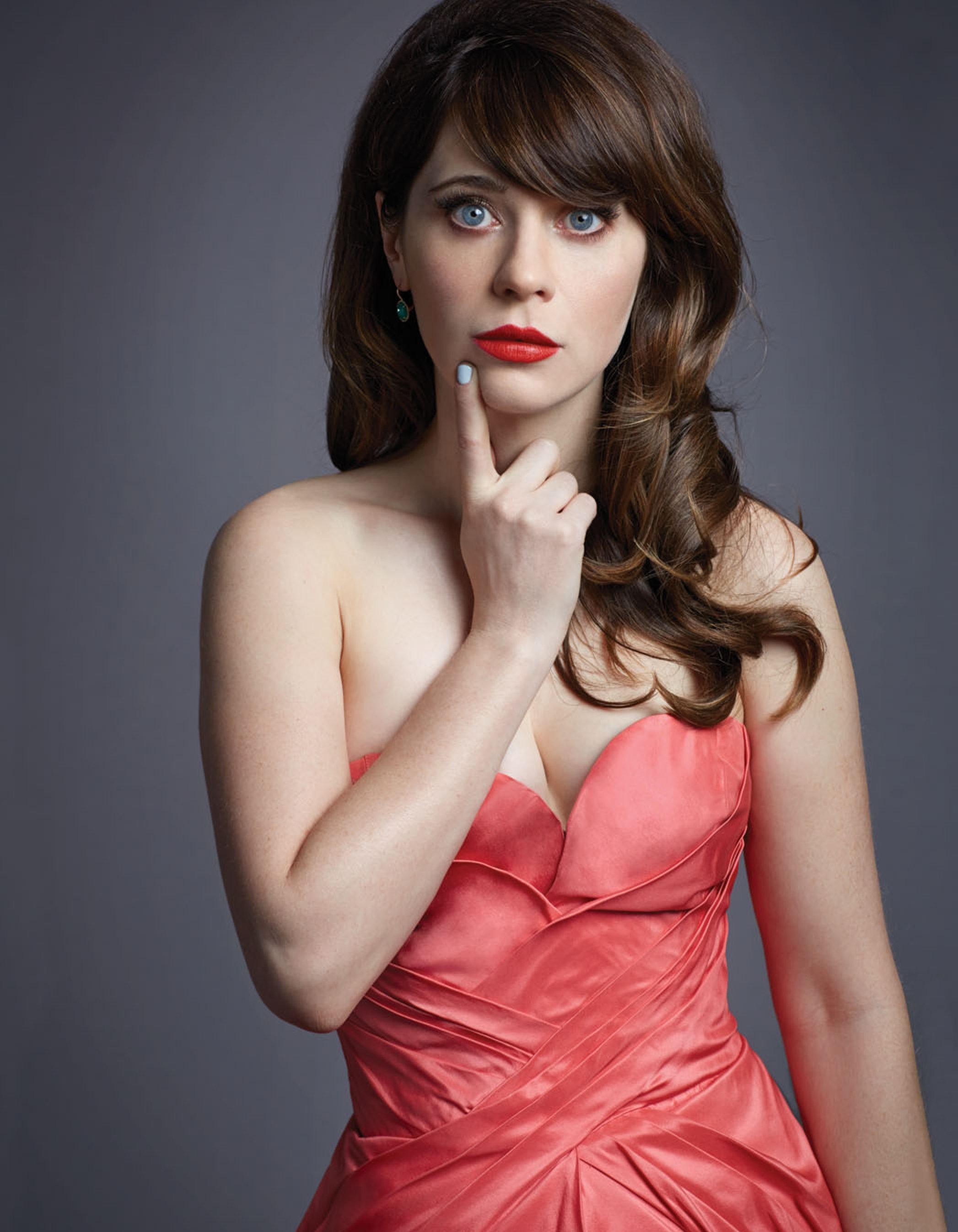 Zooey Deschanel nude. Photo - 14
